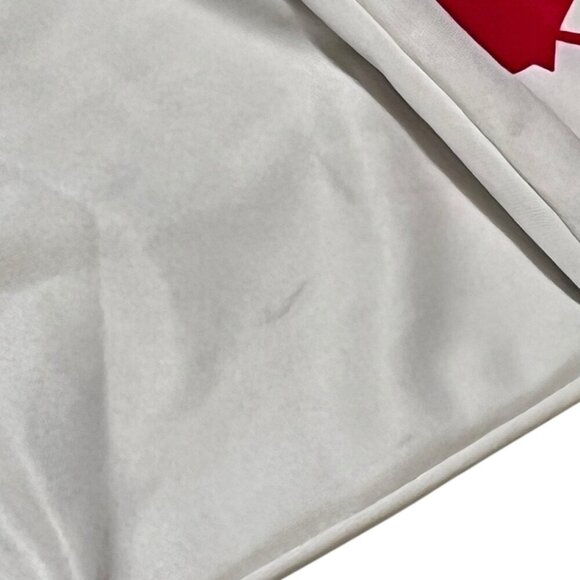 Roger Edwards Hockey Night In Canada Jersey Red Vintage 90s CBC Xl - Picture 6 of 15